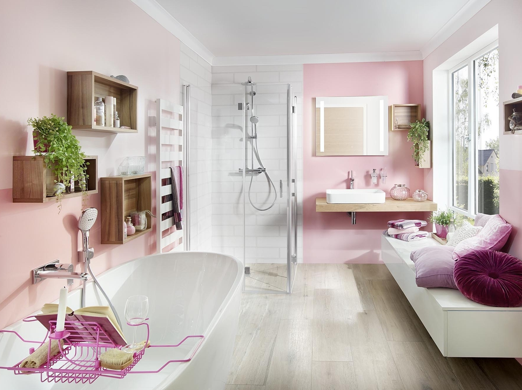 Kermi inspiratie badkamer met LIGA, POINT en CASTEO