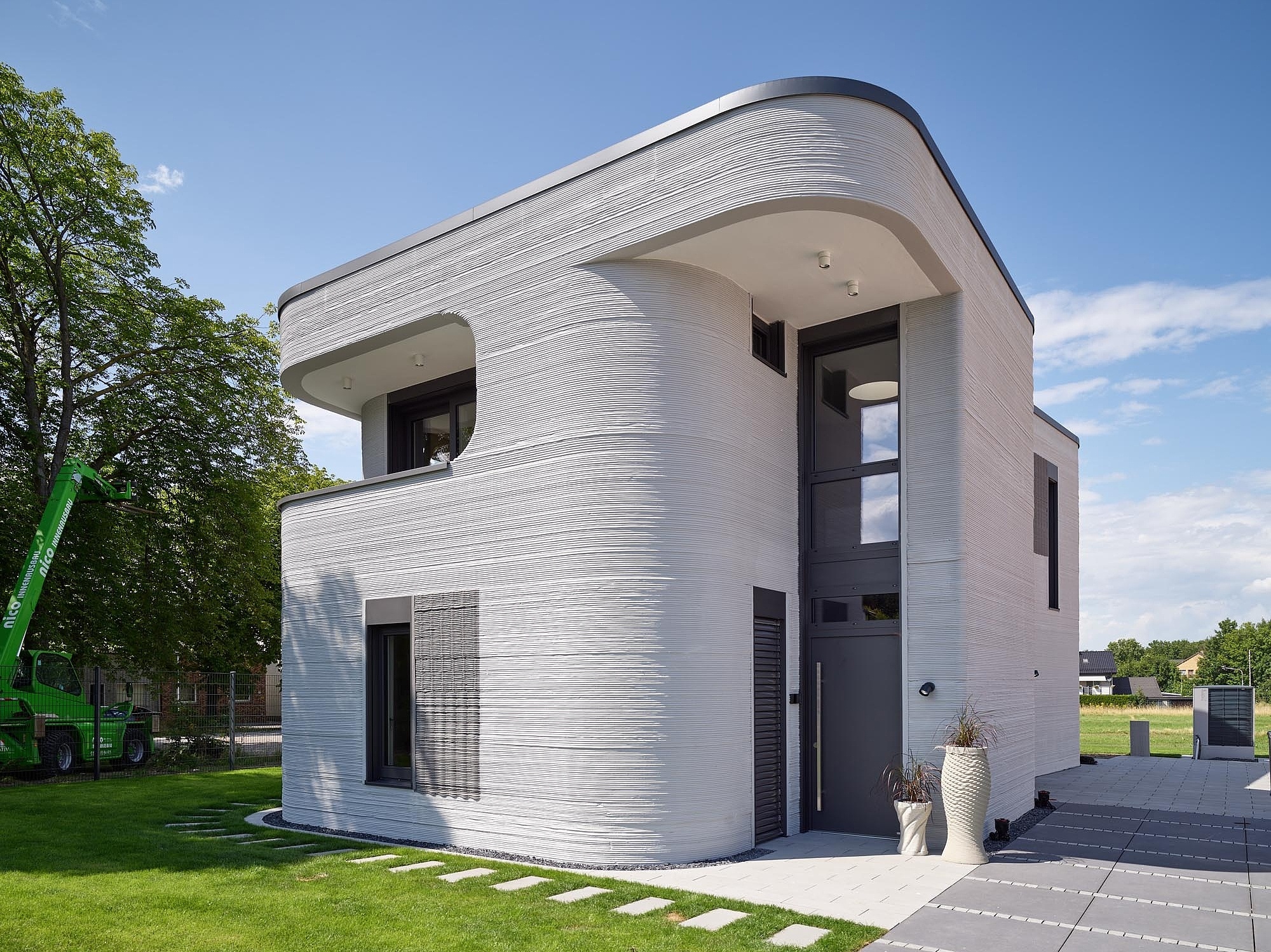 Kermi Duschdesign Referenzobjekt 3D-Drucker-Haus, Beckum